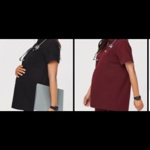 🛑 SOLD 🛑 Figs Kitale Maternity Scrub Tops
